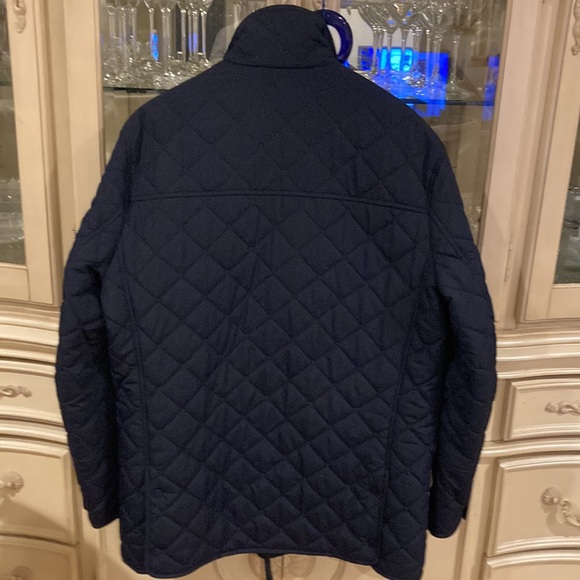 Men light blue navy jacket - Picture 5 of 5